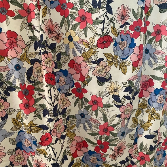 NSR square neck floral midi dress - Picture 2 of 5